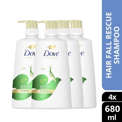 DOVE - Hair Fall Rescue Shampoo 680ml X4 image