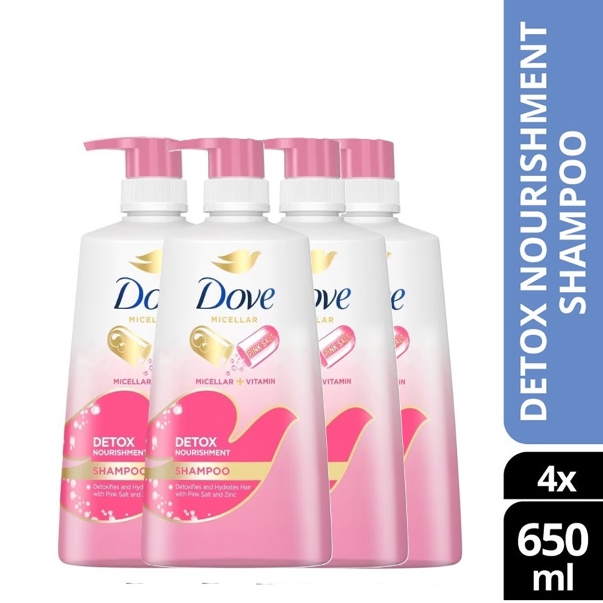 Detox Nourishment Shampoo 650ml X4