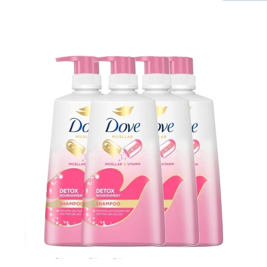 Detox Nourishment Shampoo 650ml X4