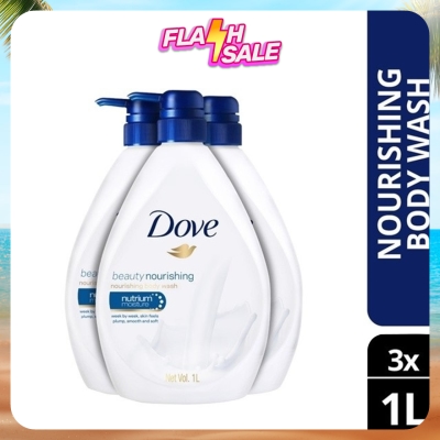 DOVE - Shower Beauty Moisture 1L X3
