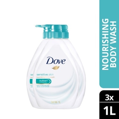 DOVE Shower Sensitive Skin 1L X3