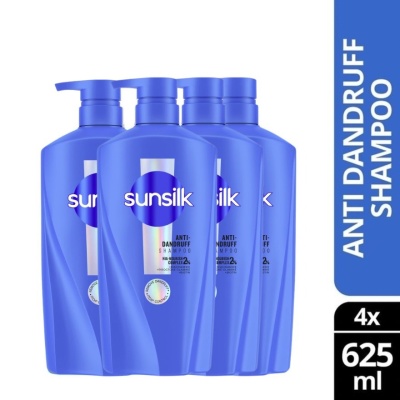SUNSILK - Anti Dandruff Shampoo 625ml X4