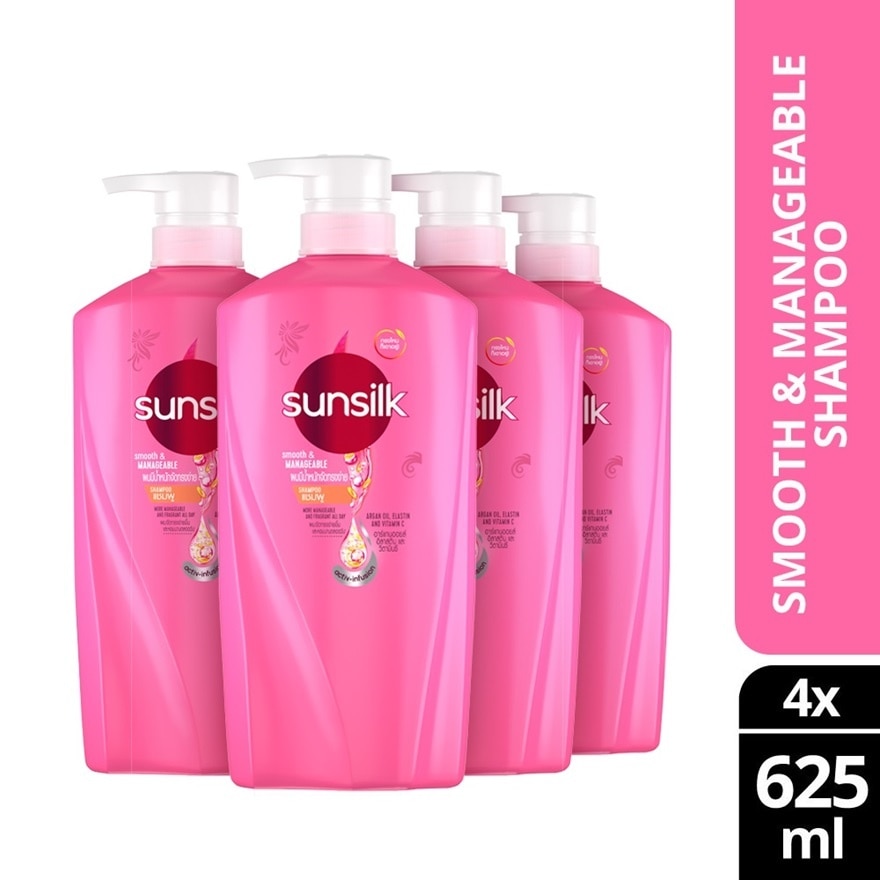 Smooth & Manageable Shampoo 625ml  X4