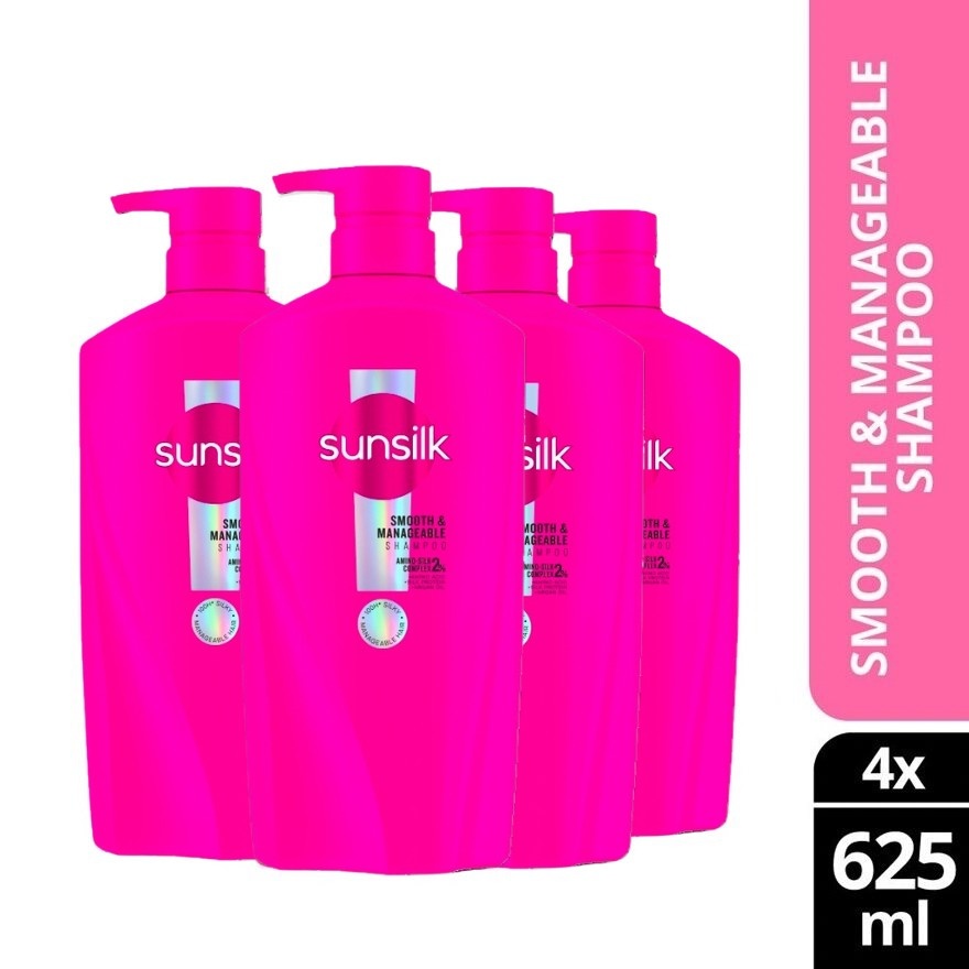 Smooth & Manageable Shampoo 625ml X4