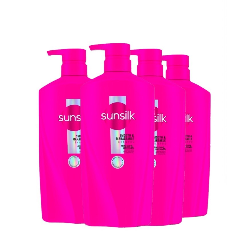 Smooth & Manageable Shampoo 625ml X4