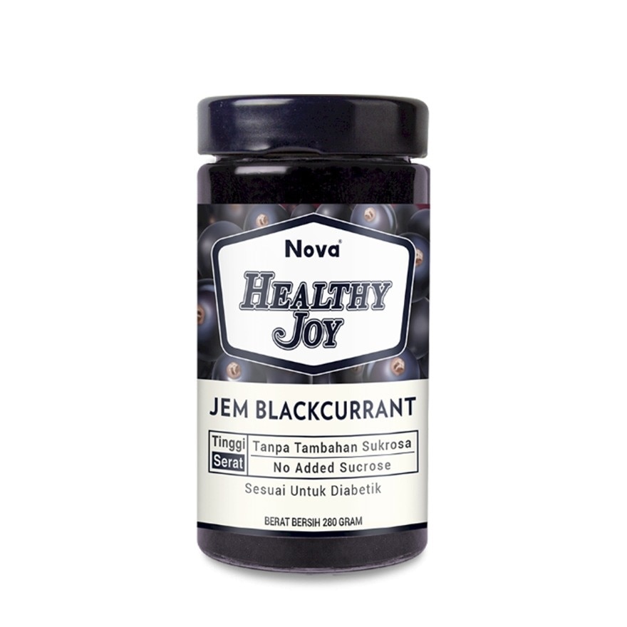 Healthy Joy Diabetic Friendly Blackcurrant Jam 1s