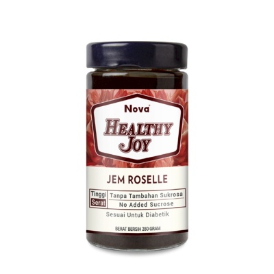 NOVA - Healthy Joy Diabetic Friendly Roselle Jam 1s