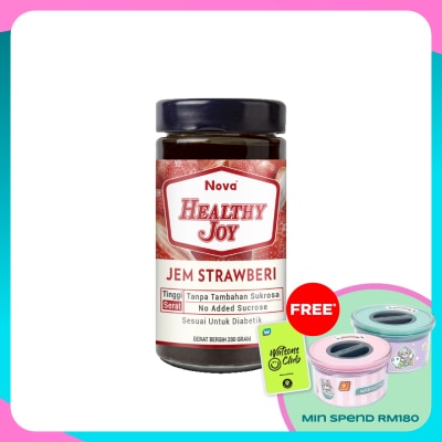 NOVA Healthy Joy Diabetic Friendly Strawberry Jam 1s