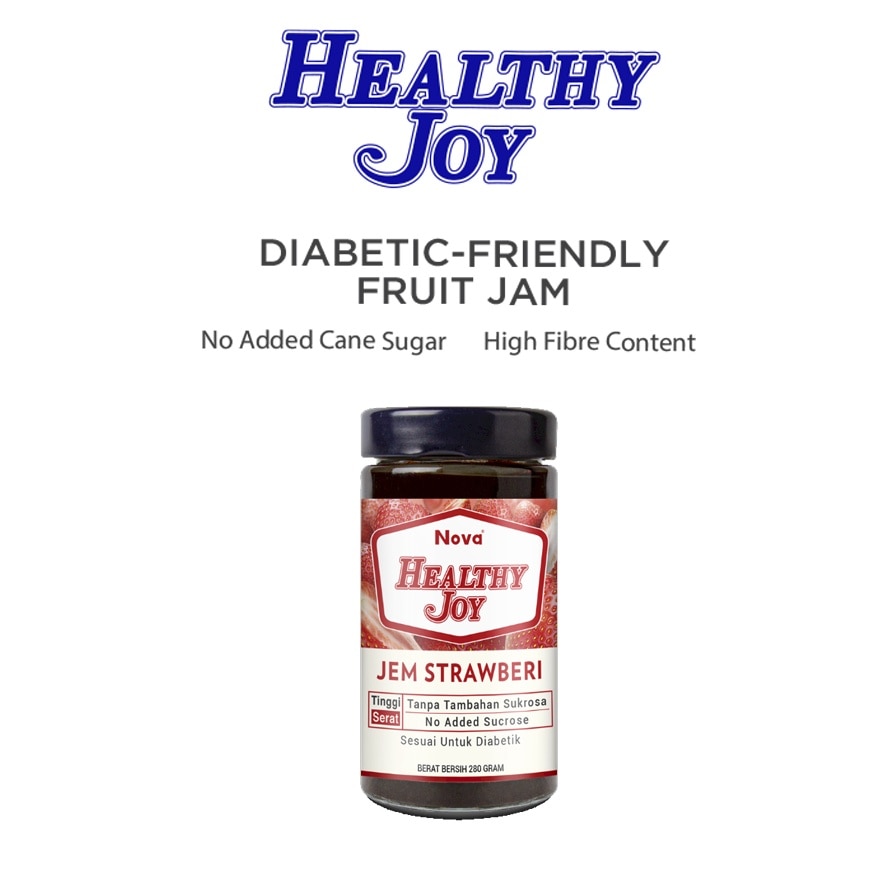 Healthy Joy Diabetic Friendly Strawberry Jam 1s