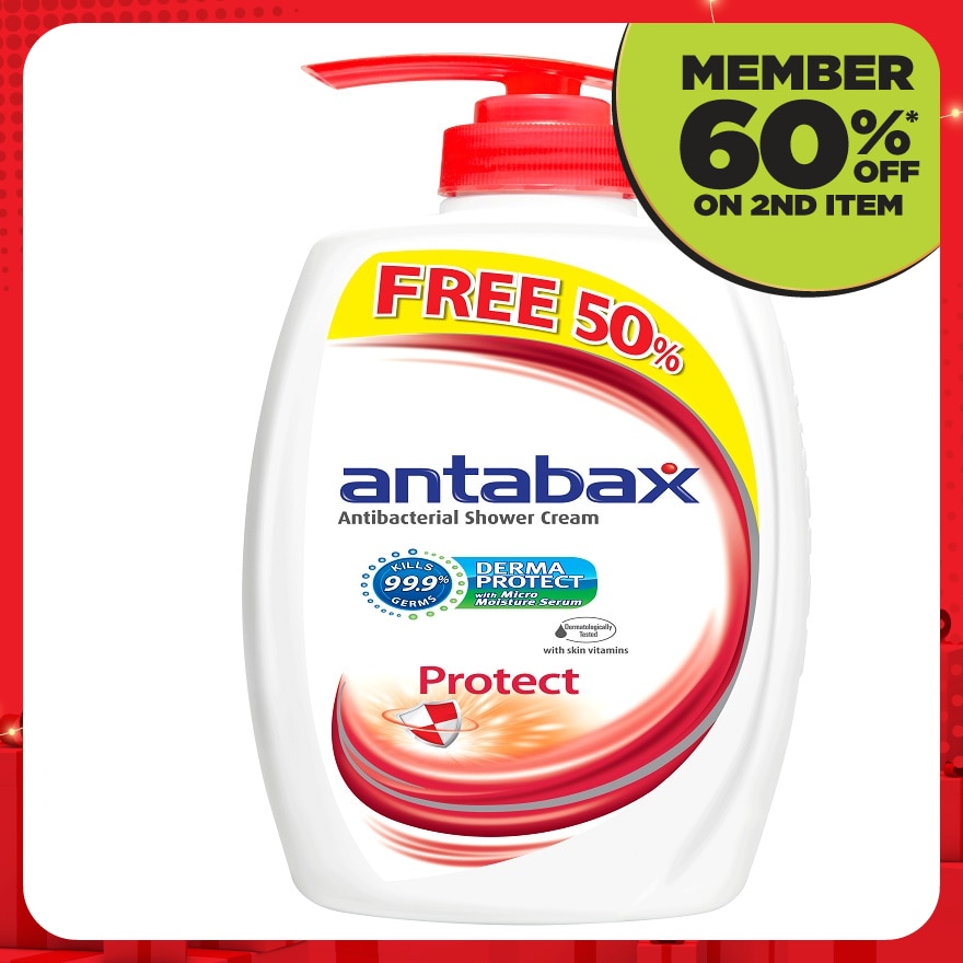 Antibacterial Shower Cream Protect 960g