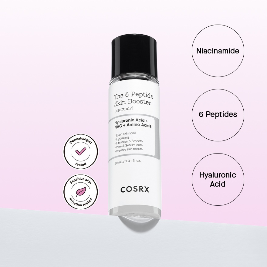 The 6 Peptide Skin Booster Serum 30ml