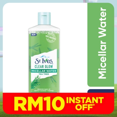 ST IVES Clear Glow Micellar Cleansing Water Tea Tree  400ml