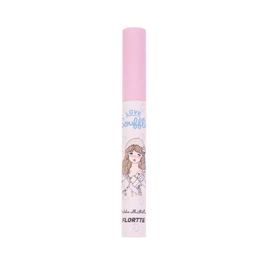 Flortte x Mikko Long Curling Mascara Primer and Remover 04 Misty Pink Brown