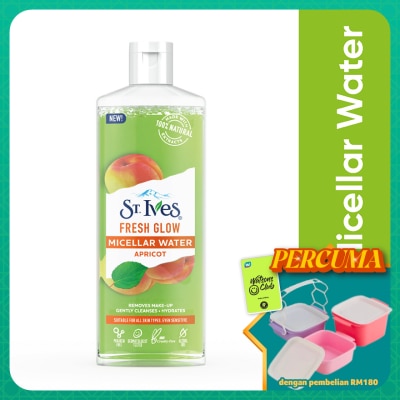 ST IVES - Clear Glow Micellar Cleansing Water Apricot 400ml