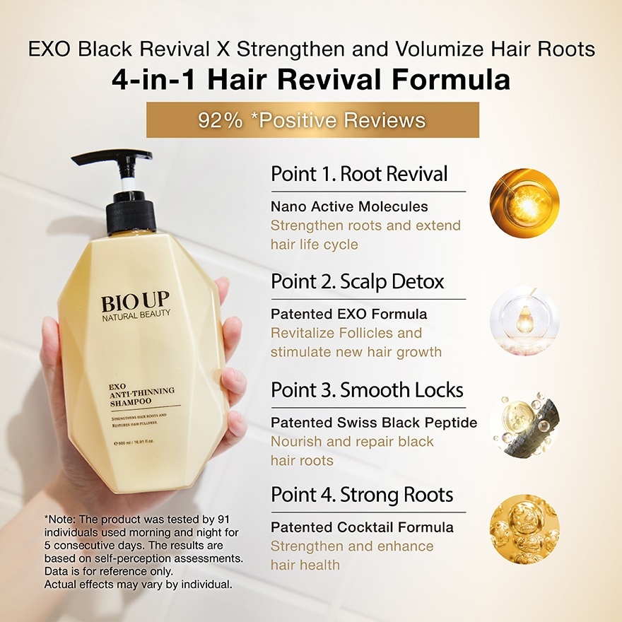 Exo Anti-Thinning Shampoo 500ml