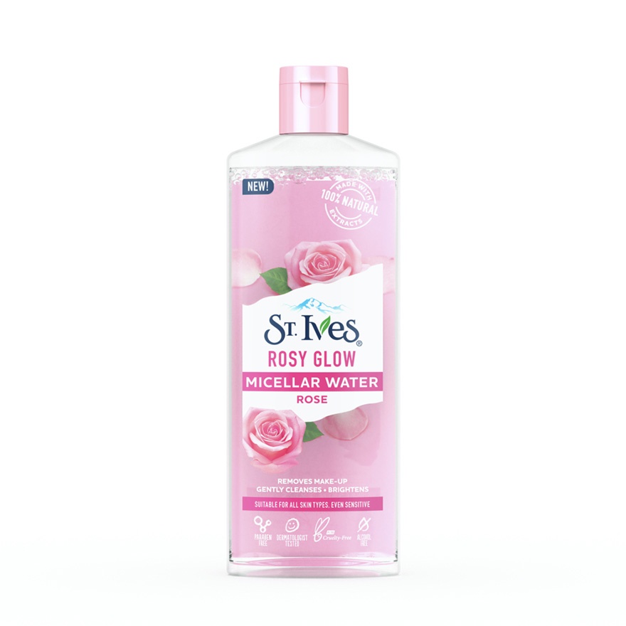 Clear Glow Micellar Cleansing Water Rose 400ml