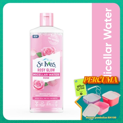 ST IVES - Clear Glow Micellar Cleansing Water Rose 400ml