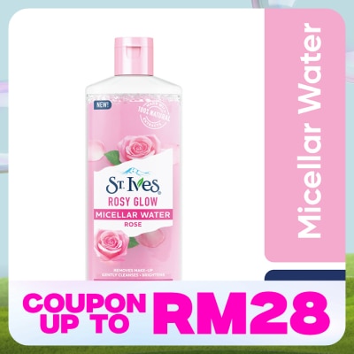 ST IVES Clear Glow Micellar Cleansing Water Rose 400ml