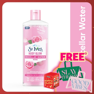 ST IVES Clear Glow Micellar Cleansing Water Rose 400ml
