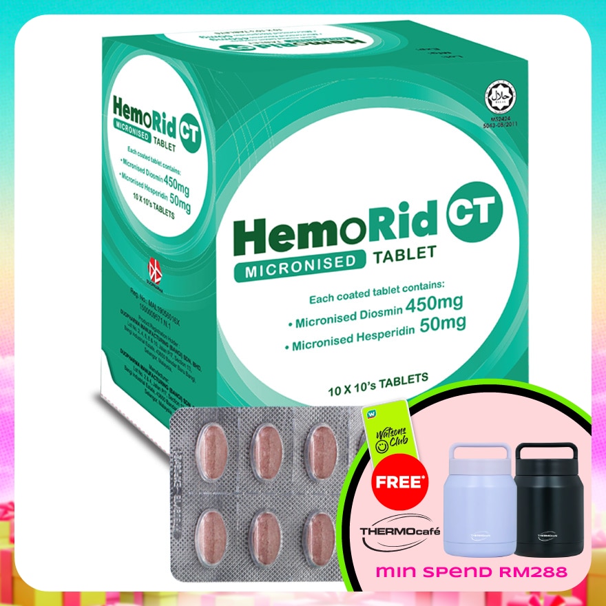 Hemorid CT Micronised Tablets 10s