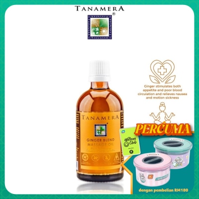 TANAMERA Tanamera Ginger Blend Massage Oil 100ml