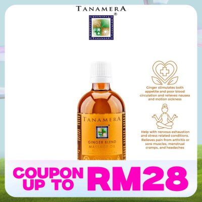 TANAMERA Tanamera Ginger Blend Massage Oil 100ml