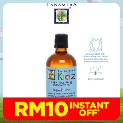 TANAMERA Kidz Baby Full Body Massage Oil + Organic VCO 100ml