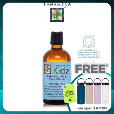TANAMERA Kidz Baby Full Body Massage Oil + Organic VCO 100ml