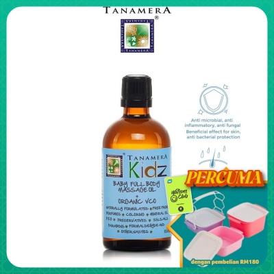 TANAMERA - Kidz Baby Full Body Massage Oil + Organic VCO 100ml