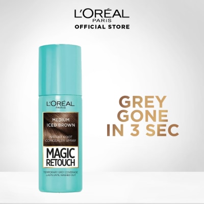 L'OREAL HAIR EXPERT Magic Retouch Medium Iced Brown 75ml