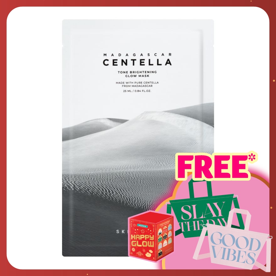 Madagascar Centella Tone Bright Glow Mask 25ml