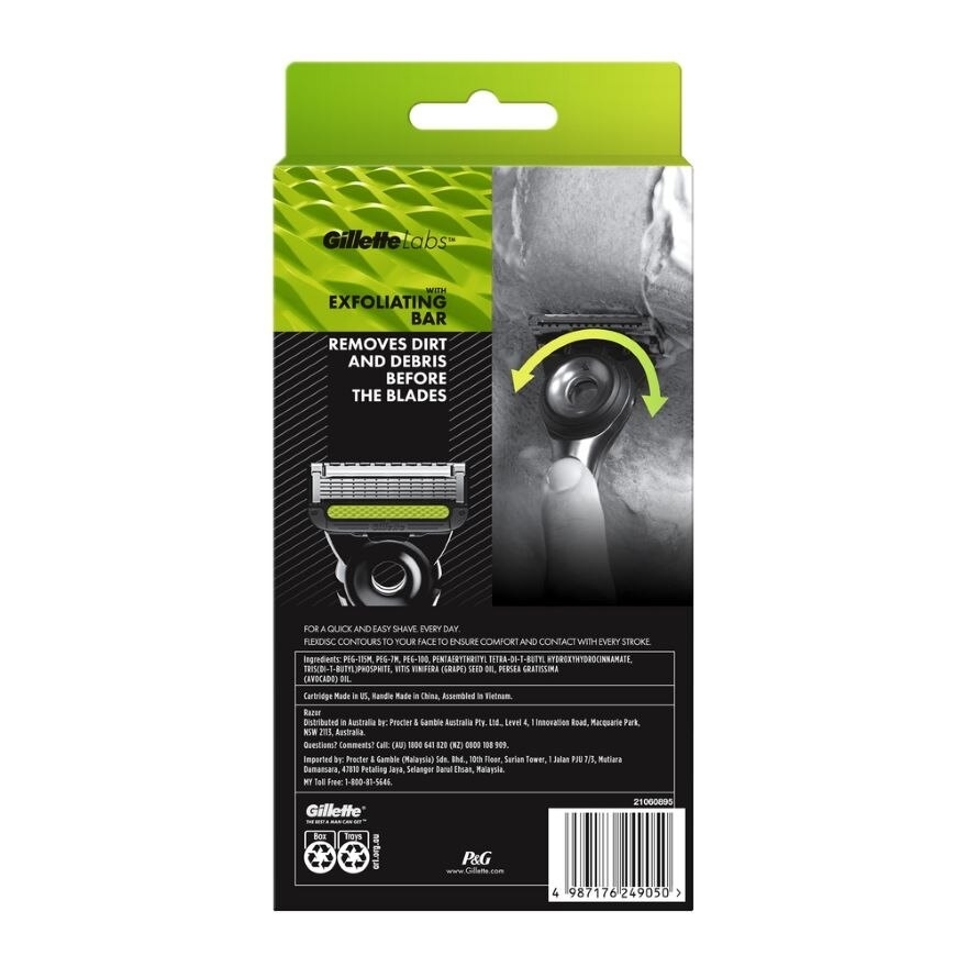 Labs Razor With Exfoliating Bar 1s