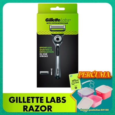 GILLETTE - Labs Razor With Exfoliating Bar 1s