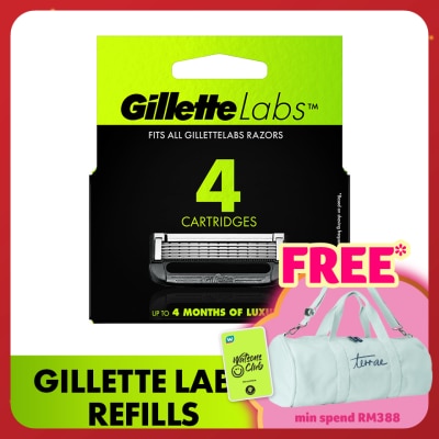 GILLETTE Labs Cartridges Refills 4s
