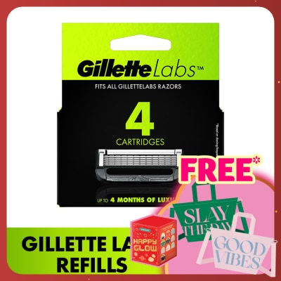 GILLETTE Labs Cartridges Refills 4s