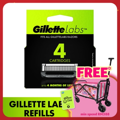 GILLETTE Labs Cartridges Refills 4s