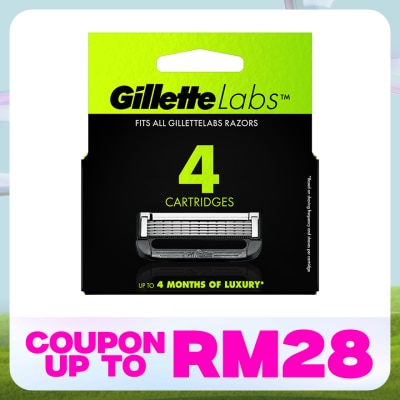 GILLETTE Labs Cartridges Refills 4s