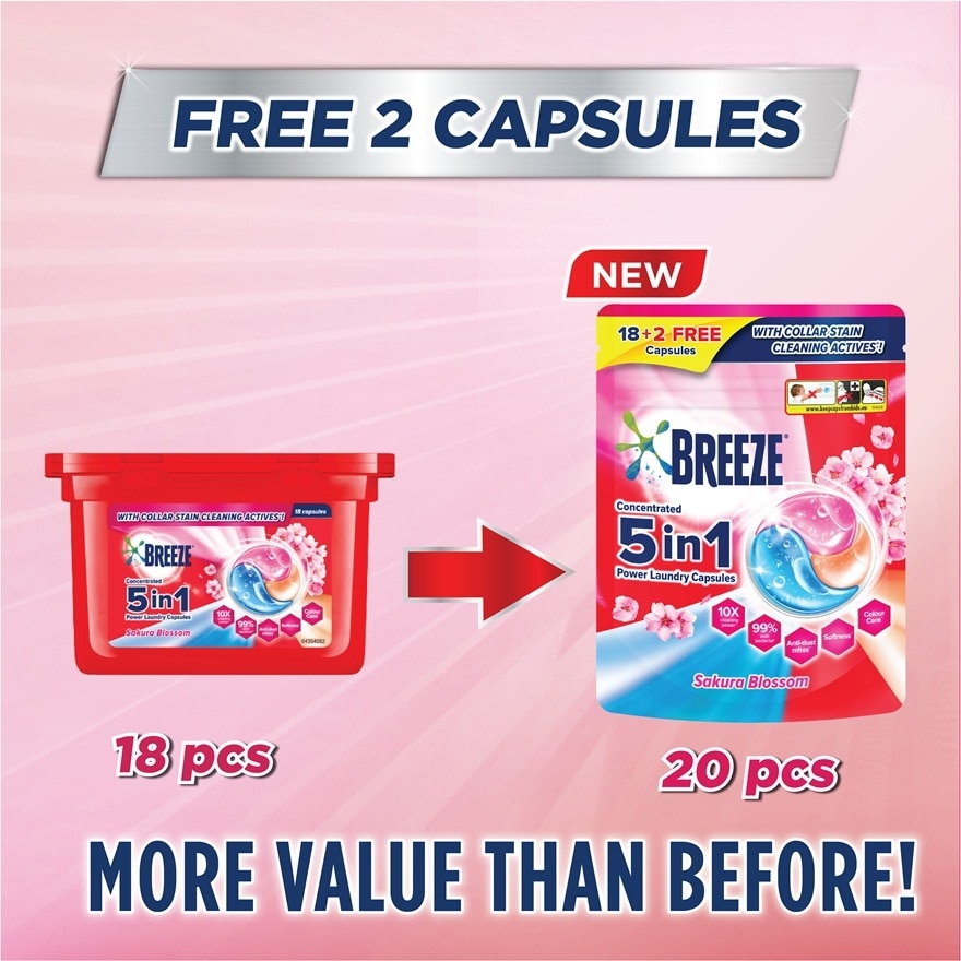 5In1 Sakura cap 210g x3