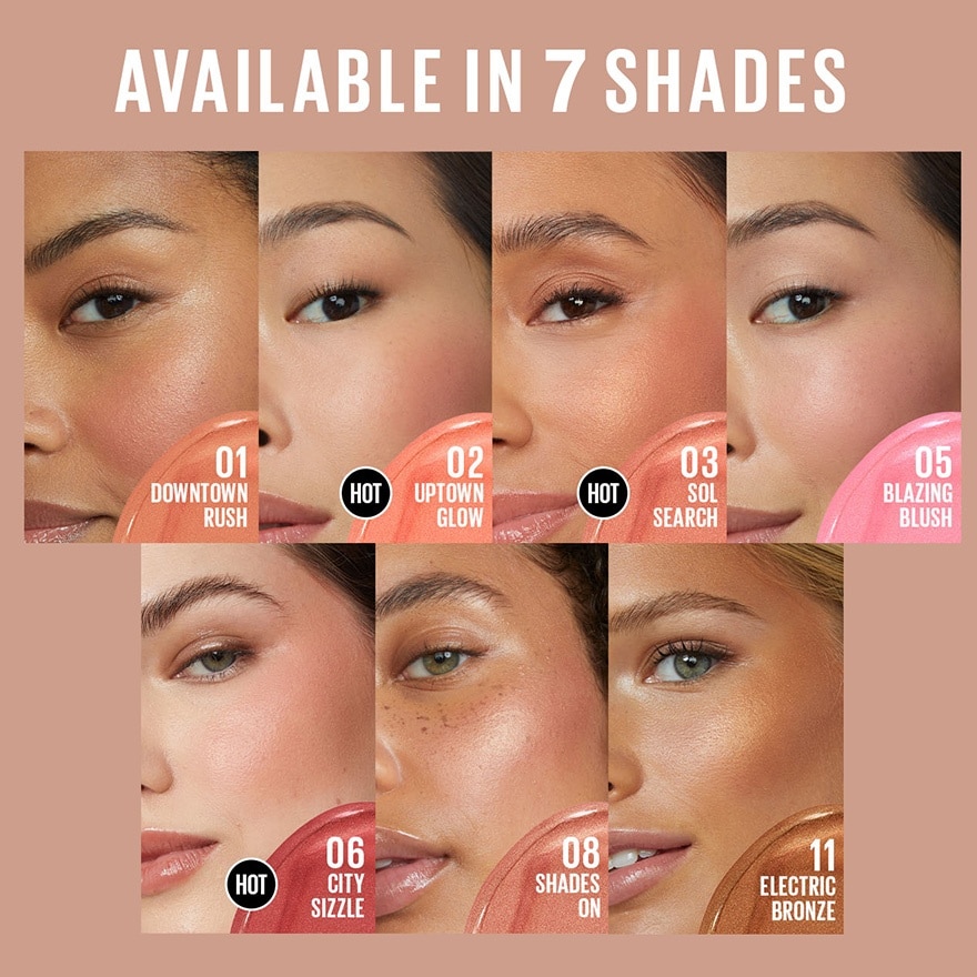 Sunkisser Blush 08 Shades