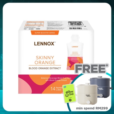 LENNOX Skinny Orange Blood Orange Extract 25ml x 14s