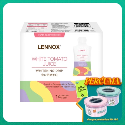 LENNOX White Tomato Juice Whitening Drip 25ml x 14s