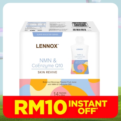 LENNOX NMN and Coenzyme Q10 Skin Revive 25ml x 14s