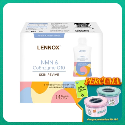 LENNOX NMN and Coenzyme Q10 Skin Revive 25ml x 14s