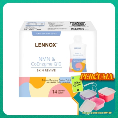 LENNOX - NMN and Coenzyme Q10 Skin Revive 25ml x 14s
