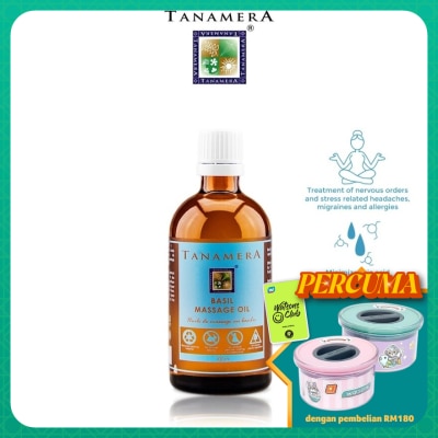 TANAMERA Tanamera Basil Massage Oil 100ml