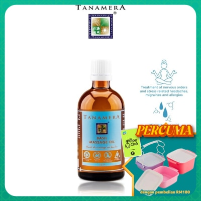 TANAMERA - Tanamera Basil Massage Oil 100ml