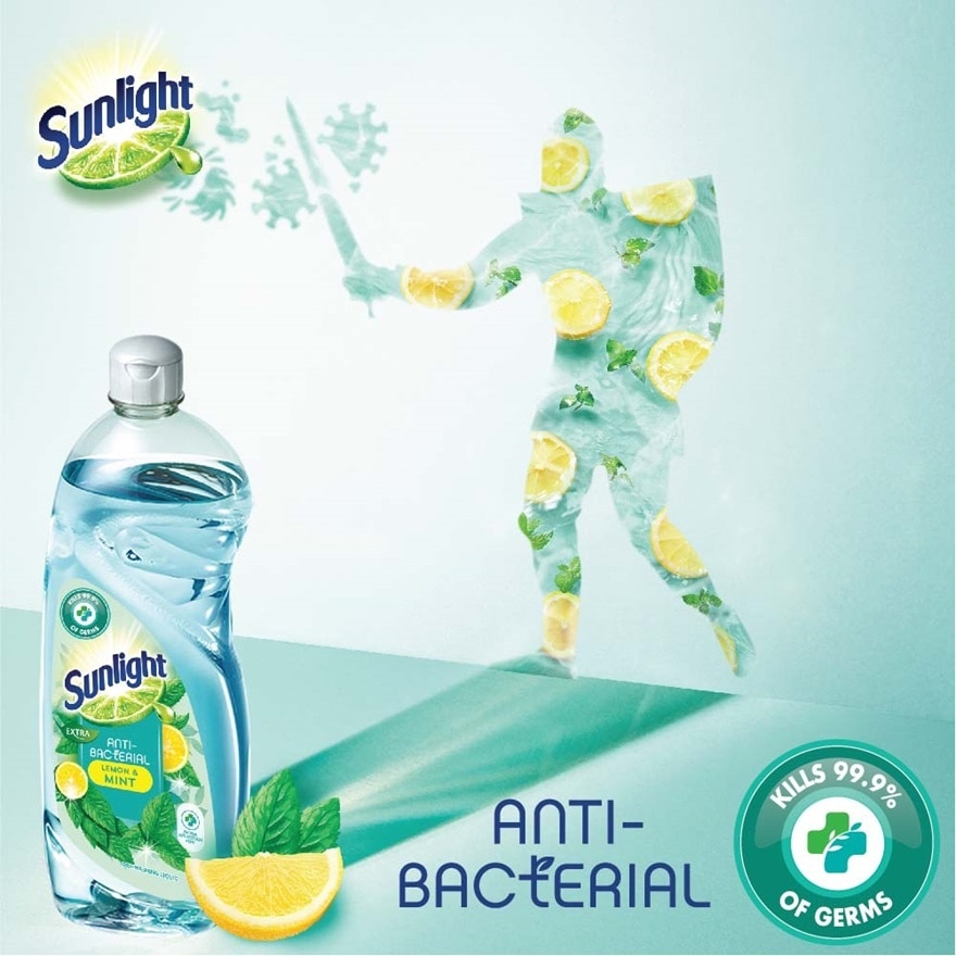 Anti-Bacterial Dishwashing Liquid 800ml X3