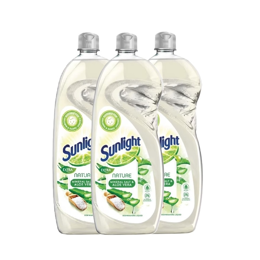 Nature Dishwashing Liquid 800ML X3