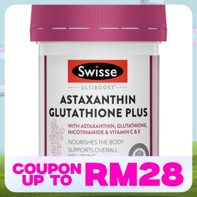 SWISSE Ultiboost Astaxanthin Glutathione Plus 30s