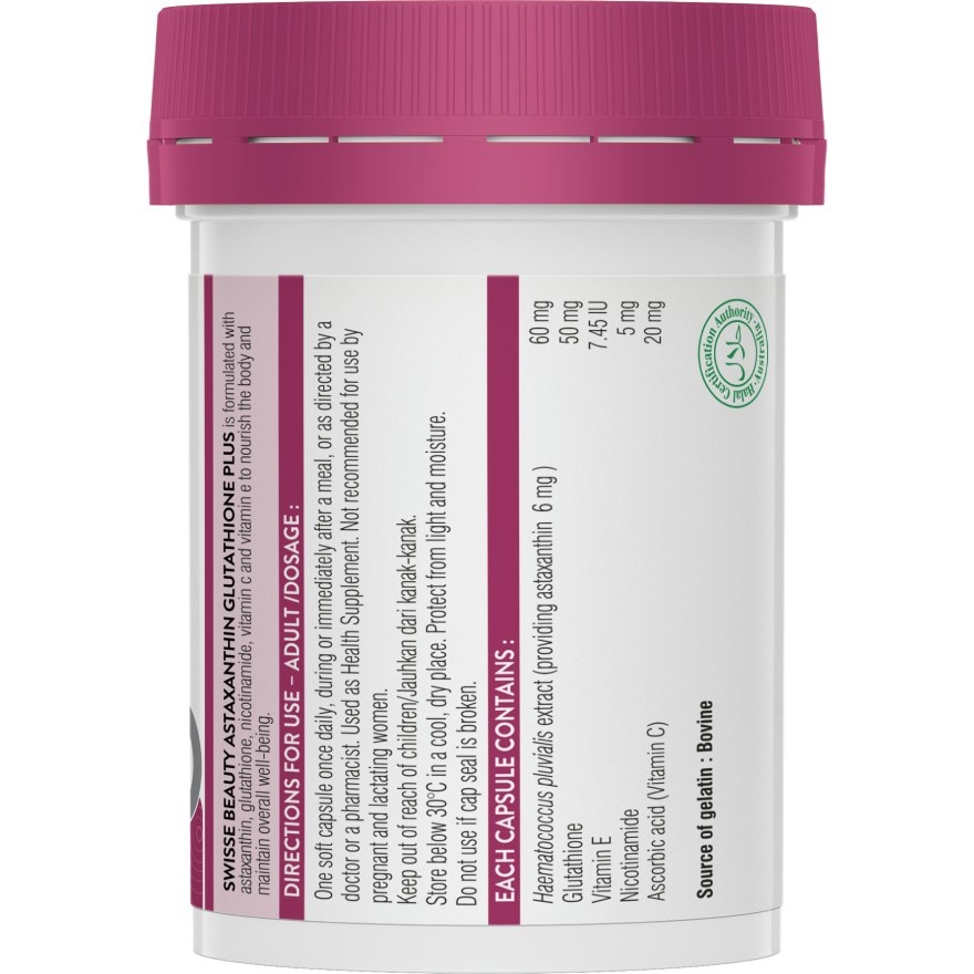 Ultiboost Astaxanthin Glutathione Plus 30s